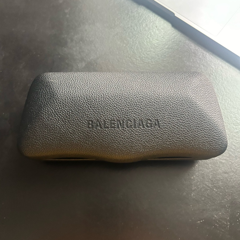 Balenciaga Shield Sunglasses with Rhinestones - Picture 8 of 8
